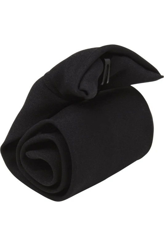 Image of Premier Premier Clip-On Tie in Black One Size Unisex 5063470683604