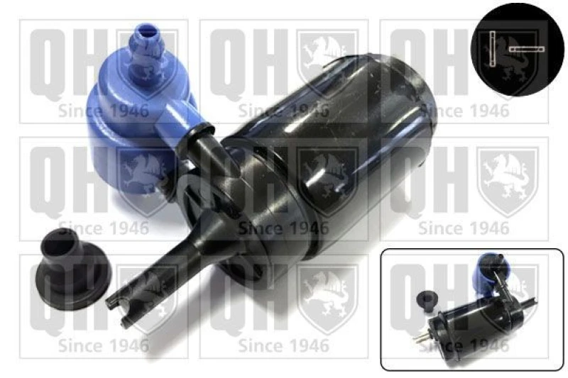 Image of QUINTON HAZELL Windscreen washer pump QUINTON HAZELL QWP015