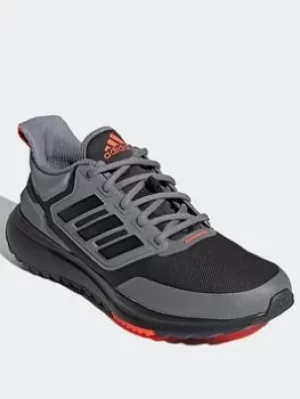Image of adidas Eq21 Run Cold.rdy Shoes, Black/White/Grey, Size 10.5, Men