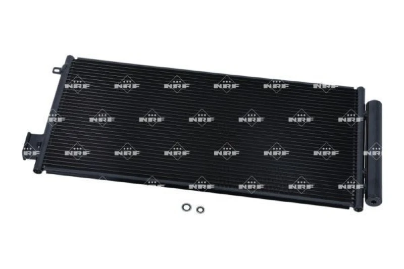 Image of NRF 350061 Condenser EASY FIT with dryer, with gaskets/seals Aluminium Condenser,air conditioning (448)