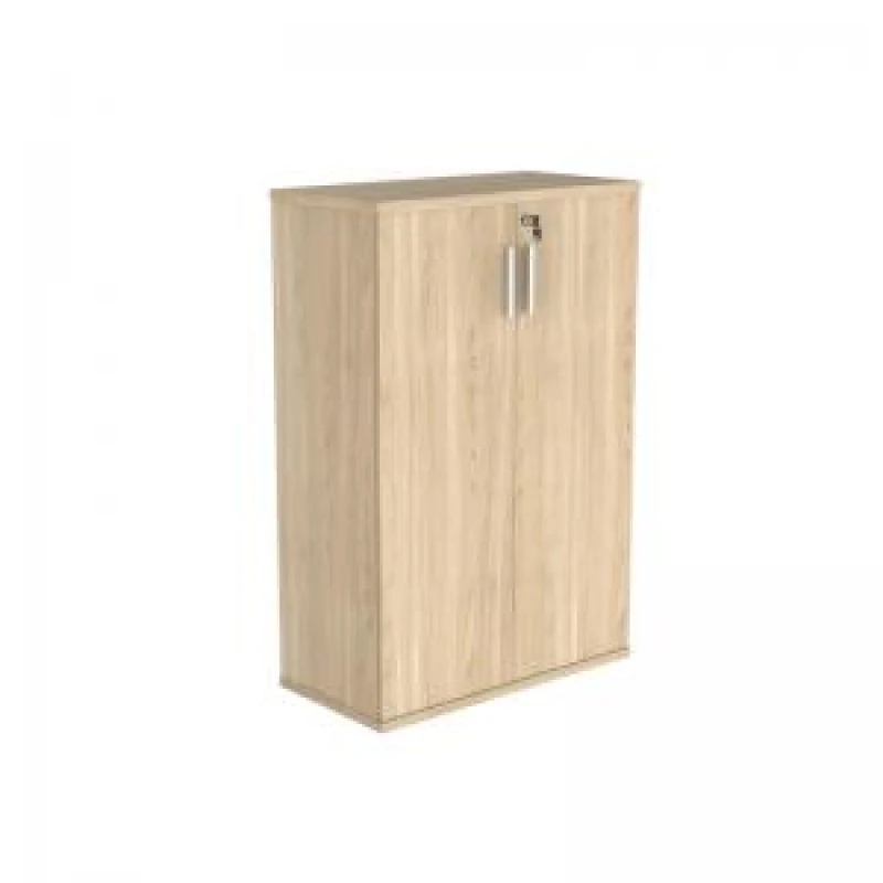 Image of Astin 2 Door Cupboard Lockable 800x400x1204mm Canadian Oak KF823957