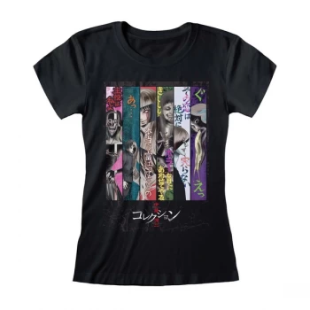 Image of Junji-Ito - Key Art Womens Small T-Shirt - Black