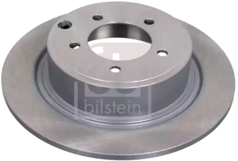Image of FEBI BILSTEIN 43855 Brake disc Rear Axle, solid, Coated Brake Disc (82)