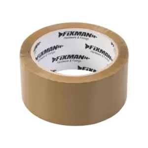Image of Fixman Packing Tape - 48mm x 66m Brown 6pk