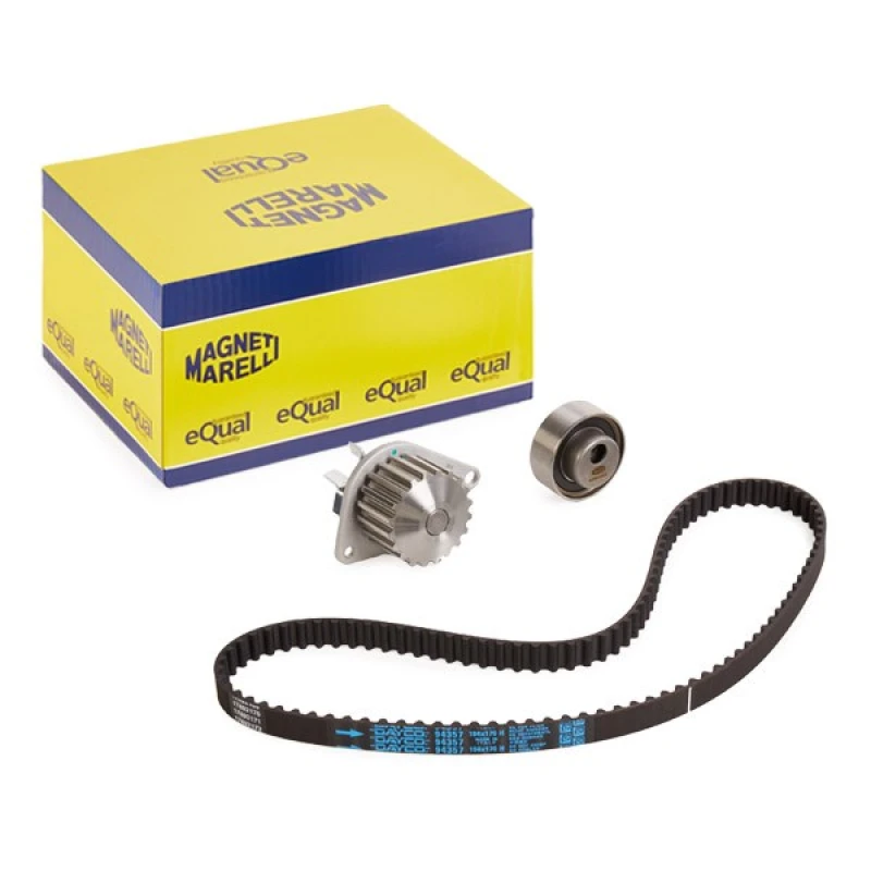 Image of MAGNETI MARELLI Water pump and timing belt kit MAGNETI MARELLI 132011160001
