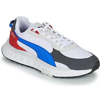 image of Puma WILD RIDER COLLIN mens Shoes Trainers in Multicolour,8.5