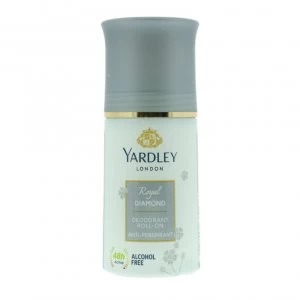 Image of Yardley Royal Diamond Roll On Deodorant 50ml