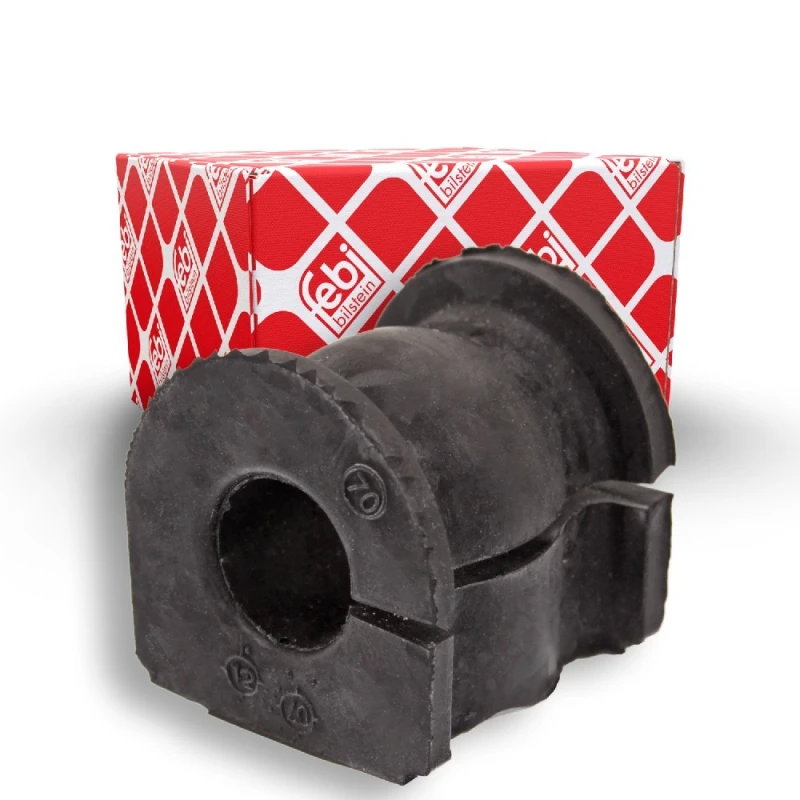 Image of FEBI BILSTEIN 42036 Stabilizer Bushes Rear Axle, Rubber Rubber Anti-roll Bar Bush Kit (1334)