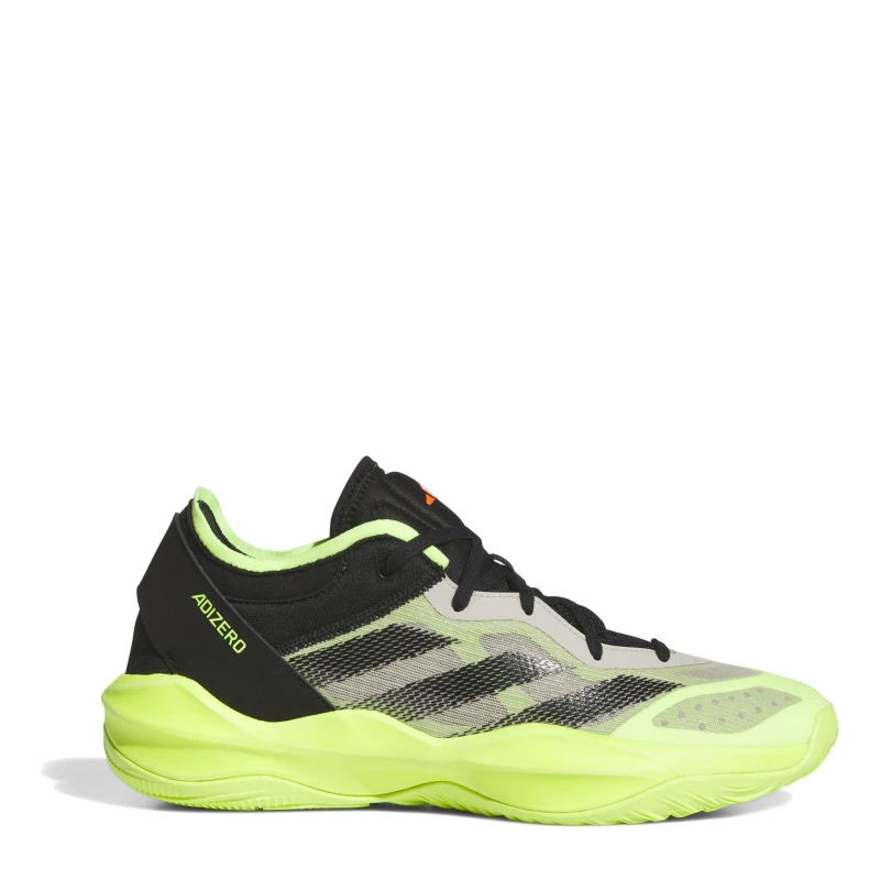 Image of adidas Mens Adizero Select Basketball Trainers Putty Grey male 8 (42)
