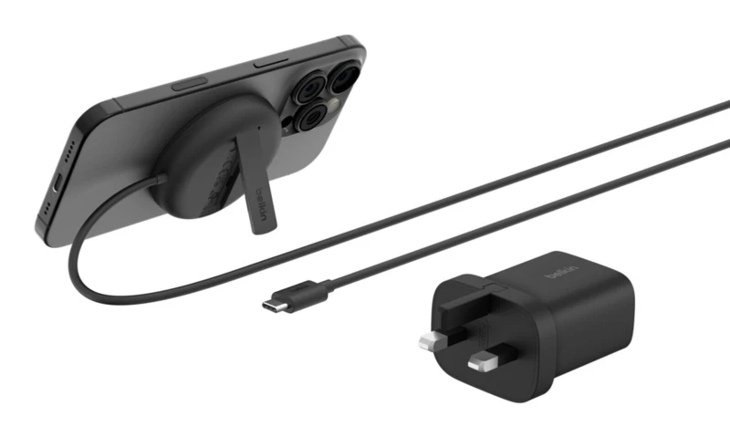 Image of Belkin WIA011myBK Headset, Smartphone Black USB Wireless charging Fast charging Indoor WIA011MYBK
