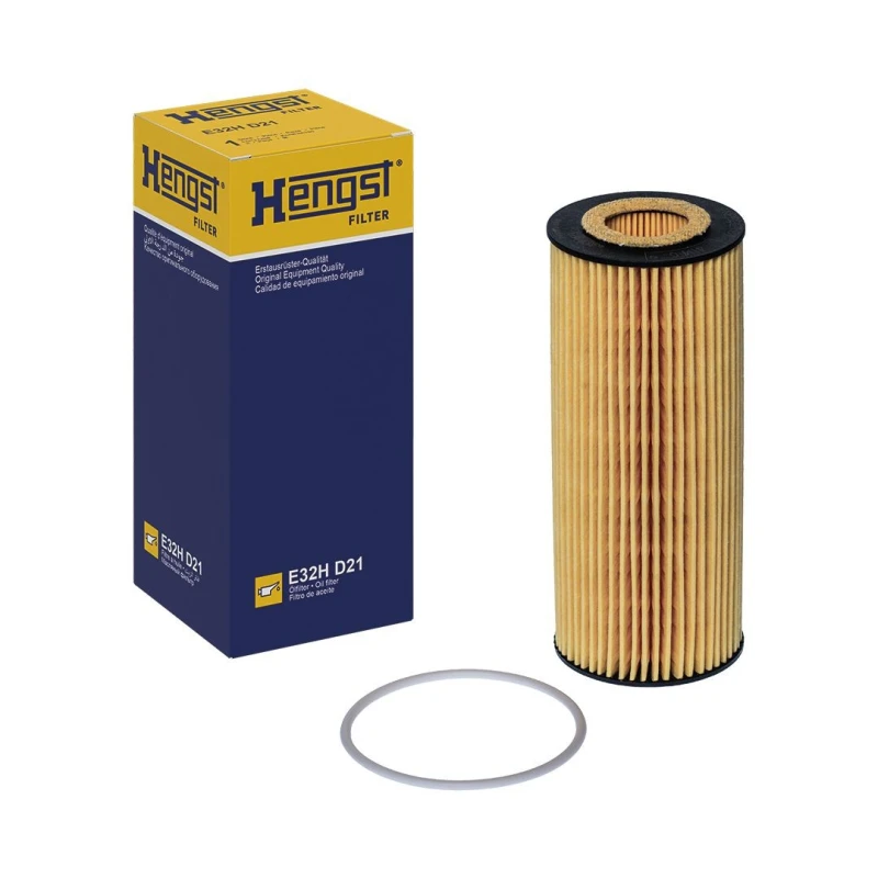 Image of HENGST FILTER E32H D21 Oil filter with gaskets/seals Oil Filter (7)
