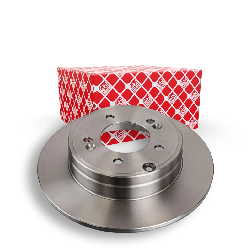 Image of FEBI BILSTEIN 108679 Brake disc Rear Axle, Solid, Coated Brake Disc (82)