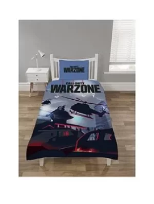 image of Call of Duty Warzone Single Duvet Cover Set, Multi