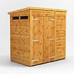Image of Power Garden Shed 64PPSSDD Golden Brown
