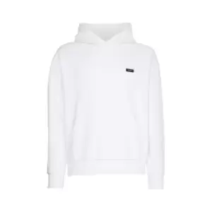 Image of Calvin Klein Cotton Comfort Hoodie - White