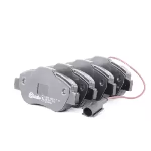 Image of BREMBO Brake pad set FORD,FIAT P 23 107 0000071773151,71770058,71773151 77364636,1559697,1731171,1736937,9S512K021A,9S512K021AA,BS512K021AA