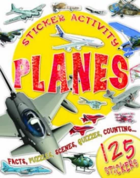 Image of Sticker Activity Planes by Belinda Gallagher Paperback