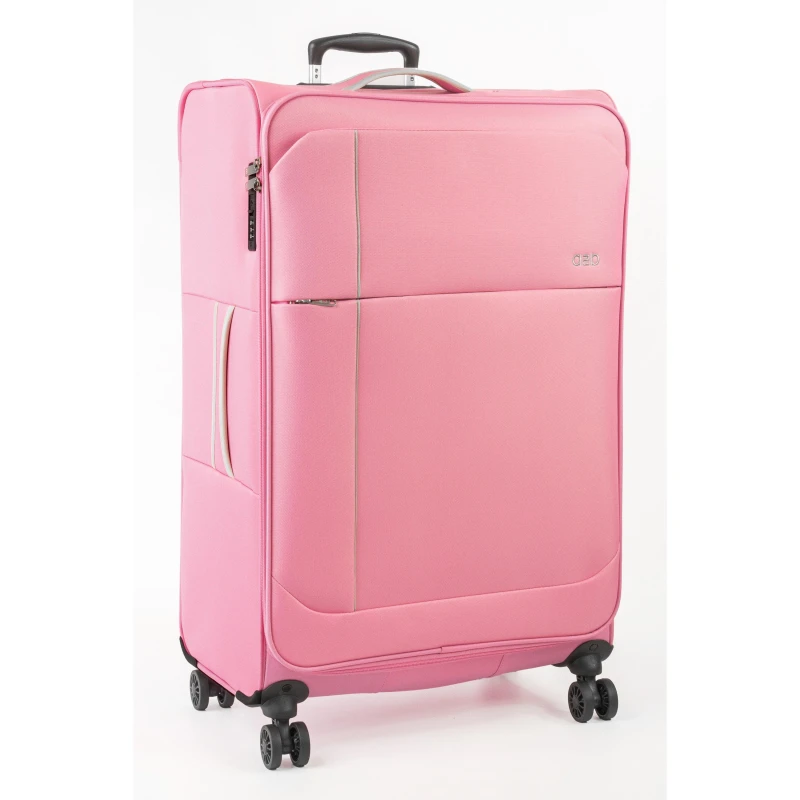 Image of A2B Odyssey Hold Suitcases Lightweight Travel Luggage Pink unisex Large