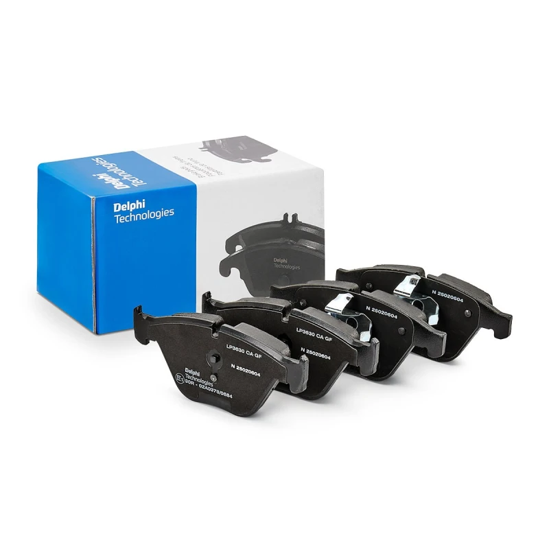 Image of DELPHI Brake pad set DELPHI LP3630