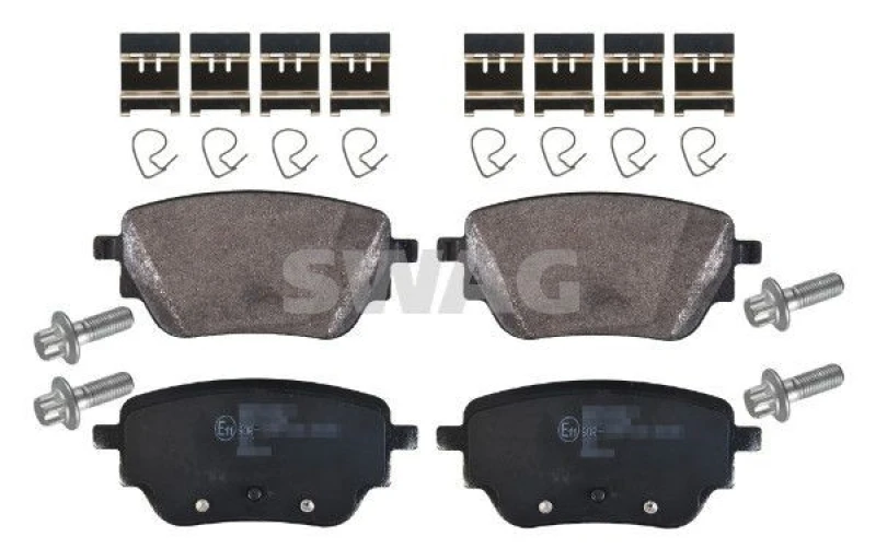 Image of Brake pad set SWAG 33 10 7351