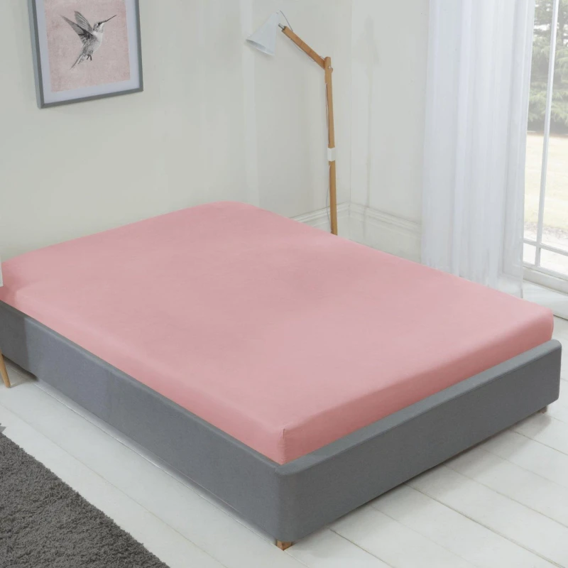 Image of Emma Barclay Lyla Fitted Sheet Fitted Sheets Single Pink 39184206010