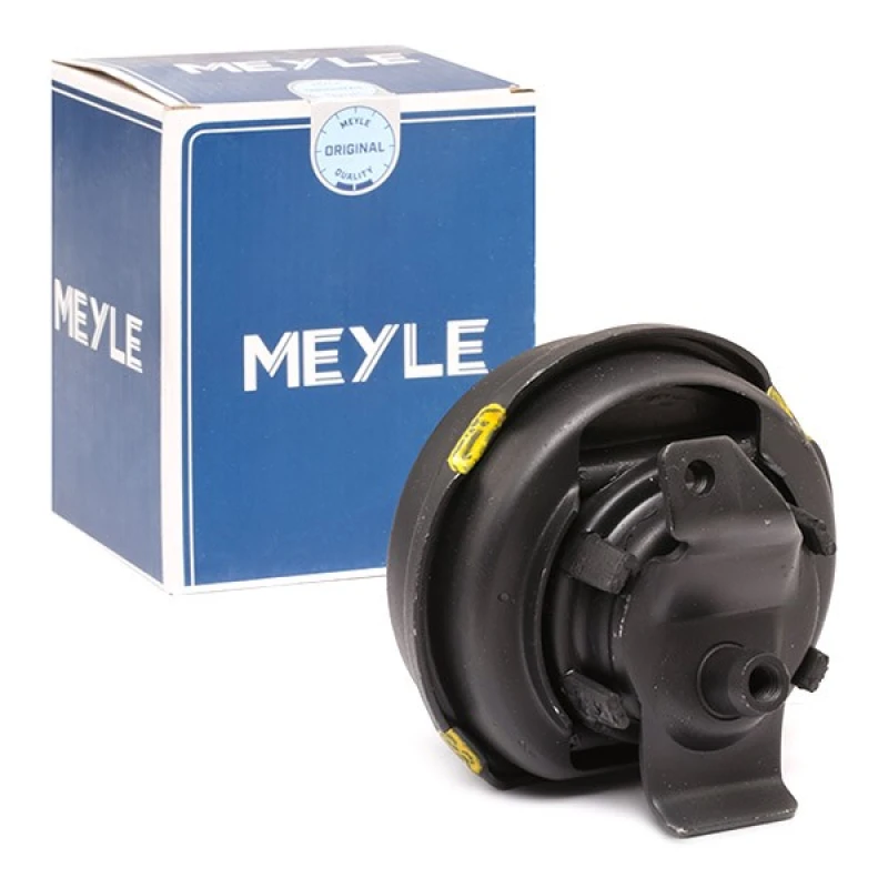 Image of MEYLE 100 199 0021 Engine mount Original Quality, Left Front, Rubber-Metal Mount Engine Mounting (247)