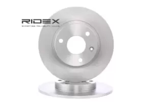 Image of RIDEX Brake disc PEUGEOT,CITROEN,MEGA 82B0661 169004,4249C5,95027199 Brake rotor,Brake discs,Brake rotors 95638635,95661810,95661848,4246F8,4246G0