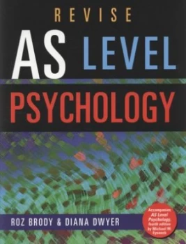 Image of Revise As Level Psychology by Roz Brody Book