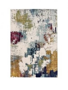 Image of Asiatic Nova Abstract Mustard Rug 200X290Cm