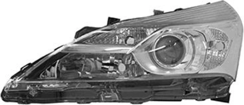 Image of VAN WEZEL Headlight VAN WEZEL 5493961U