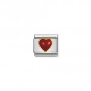 Image of Composable Classic Gold Red Coral Link 030501/11