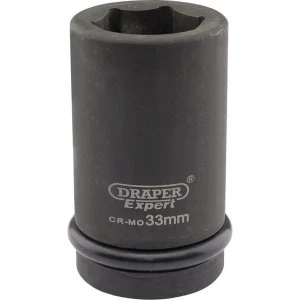 Image of Draper Expert 1" Drive Deep Hexagon Impact Socket Metric 1" 33mm
