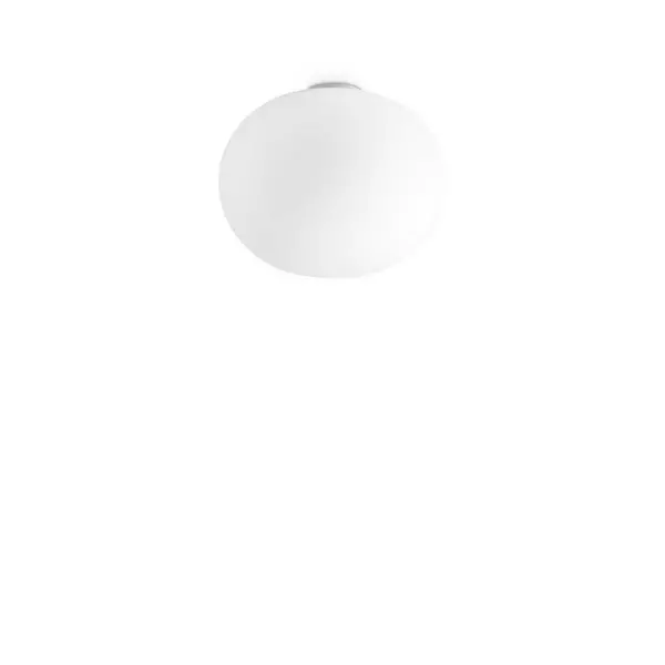 image of Cotton Globe Ceiling Light White 40cm