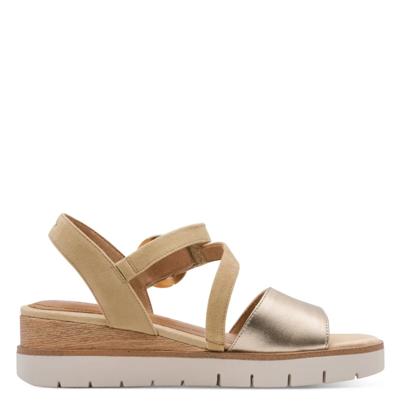 Image of tamaris Womens sandals Tamaris 1-28232-46 Beige Female 39