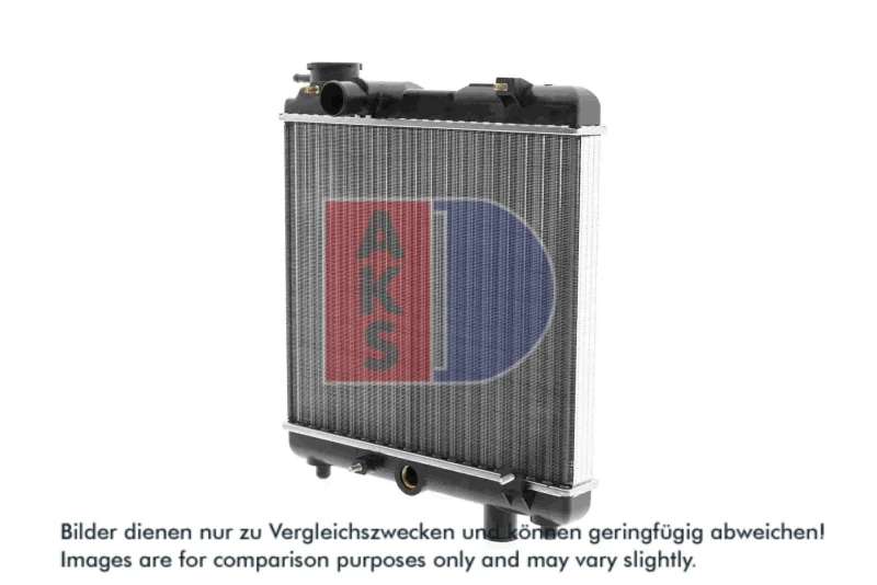 Image of AKS DASIS 080020N Engine radiator Mechanically jointed cooling fins Radiator,engine cooling (470)