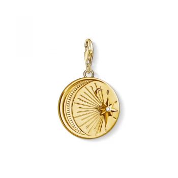 image of Thomas Sabo Vintage Moon & Star Charm