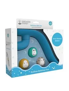 Image of Matchstick Monkey Bathtime Slide Set - Blue, One Colour