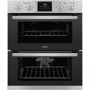 image of Zanussi ZOF35661XK Integrated Electric Double Oven