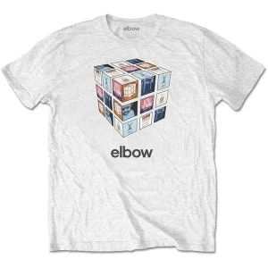 image of Elbow - Best of Mens Large T-Shirt - White