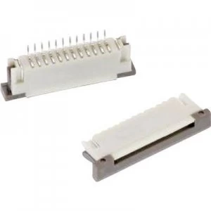 image of Wuerth Elektronik 68610614122 Receptacles standard ZIF FPC Total number of pins 6 Contact spacing 1mm