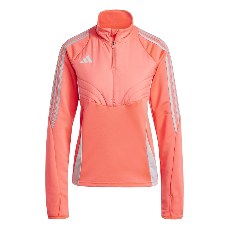 Image of adidas Womens Tiro Winter Tracksuit Top Shock Red female 6 (XXS)