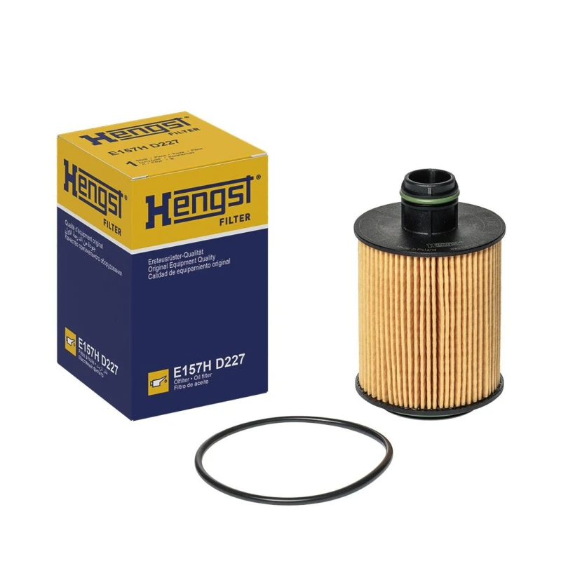 Image of HENGST FILTER E157H D227 Oil filter with gaskets/seals Oil Filter (7)