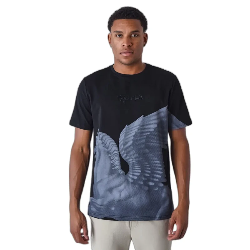 Image of Project X Paris Equestrian T-Shirt Project X Paris Noir Male XS