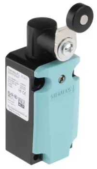 Image of Siemens, Snap Action Roller Lever - Metal, NO/NC, Roller Lever, 400V, IP66, IP67
