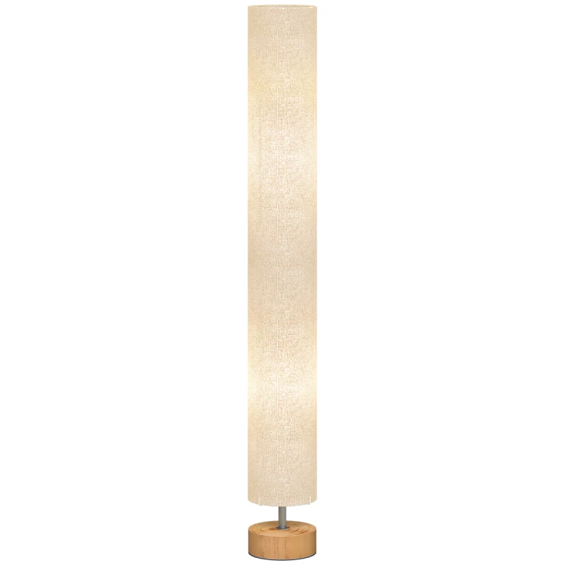 Image of HOMCOM HOMCOM LED Floor Lamp with 3000K/4500K/6500K Colour Temperatures, Grey Grey One Size Unisex 5063603055094