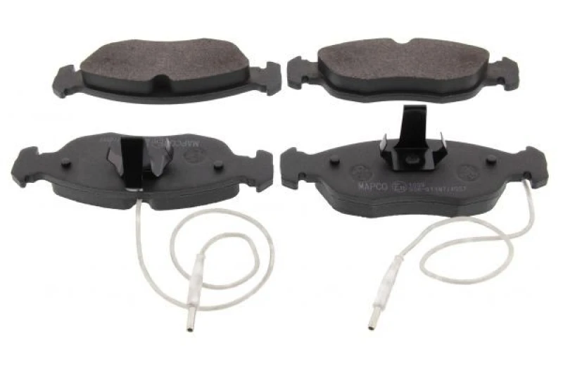 Image of MAPCO 6371 Brake pad set Front Axle, incl. wear warning contact Brake Pad Set,disc brake (402)
