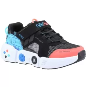 image of Skechers Boys Gametronix Mempry Foam Trainers Shoes UK Size 12 (EU 30)