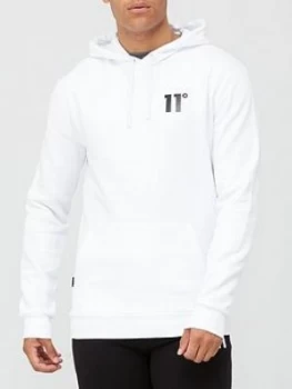 Image of 11 Degrees Core Pullover Hoodie - White