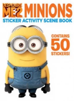 Image of Despicable Me 2 Minions Sticker Activity Scene Book by Simon and Schuster UK Paperback