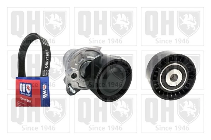 Image of QUINTON HAZELL V-Ribbed Belt Set QUINTON HAZELL QDK128